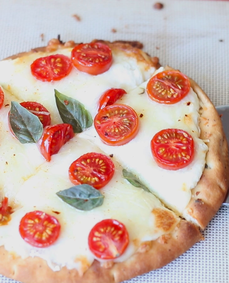 Garlic & Herb Tomato Flatbread