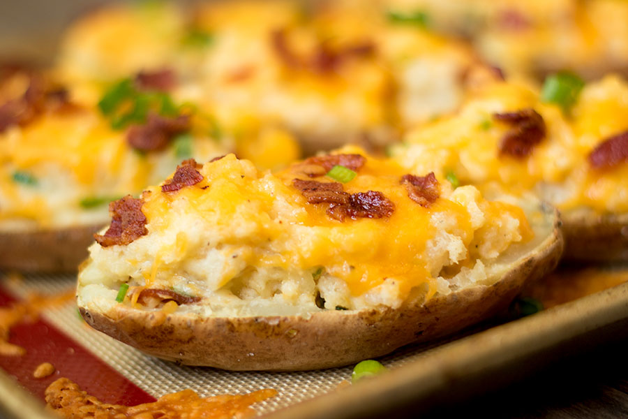 Loaded Twice Baked Potatoes