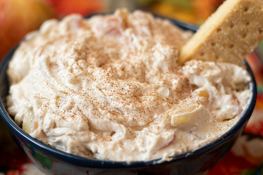 Caramel Apple Cheesecake Dip