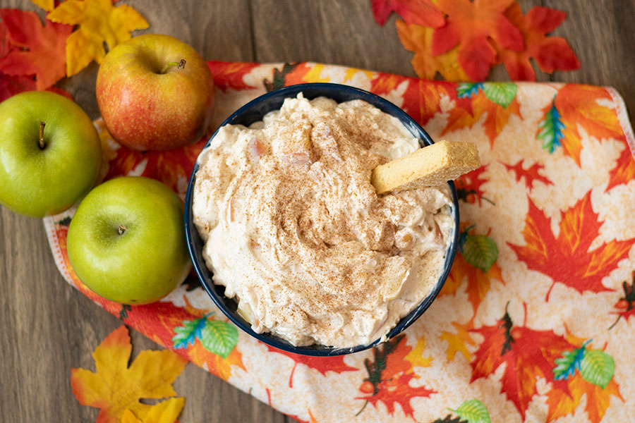 Caramel Apple Cheesecake Dip