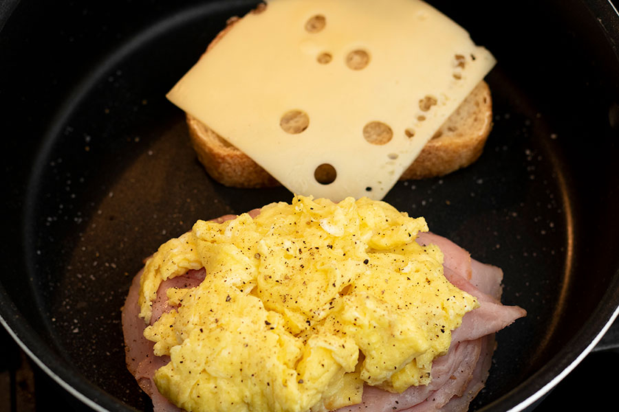 Moons Over My Shamy Breakfast Sandwich