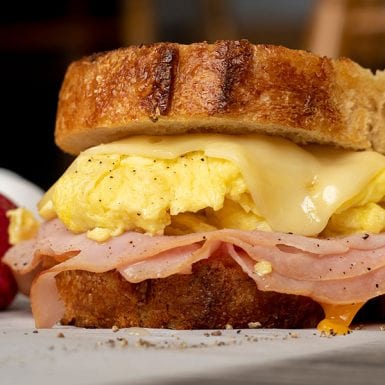 Moons Over My Shamy Breakfast Sandwich