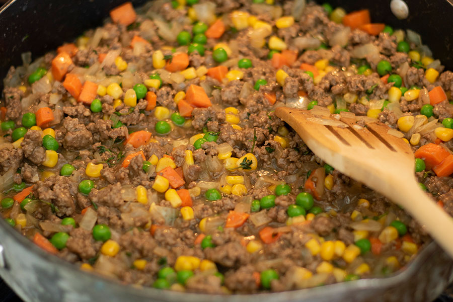 Easy Cheese Shepherd's Pie