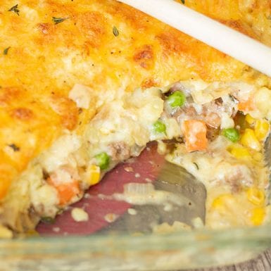 Easy Cheese Shepherd's Pie