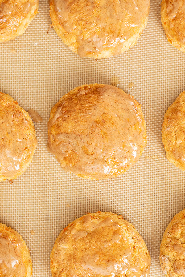 Cinnamon Honey Sweet Potato Biscuits