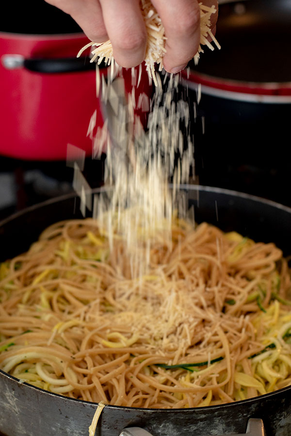Healthy Zucchini Noodle Pasta