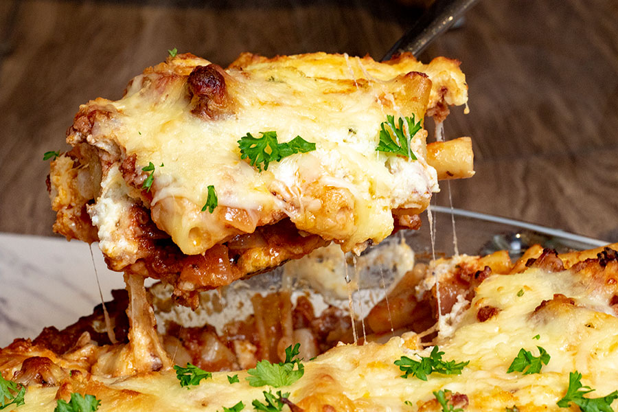 Cheesy Baked Ziti