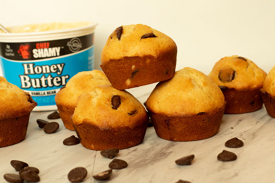 Dark Chocolate Chip Muffins