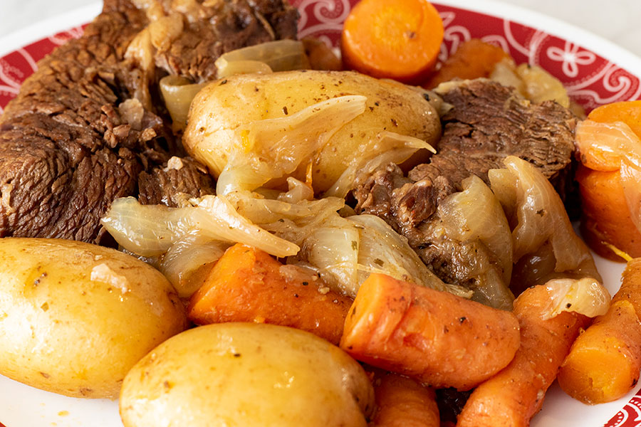 Roast and potatoes online in the instant pot