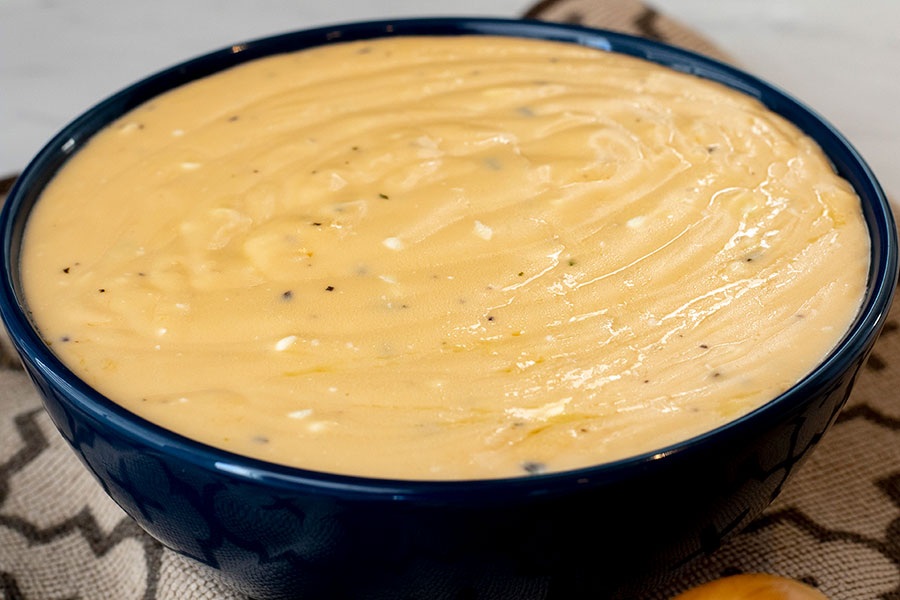 Garlicky Beer Cheese Dip