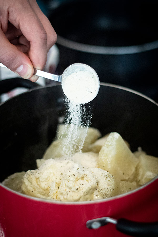 Creamy Ranch Mashed Potatoes