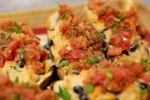 Vegetarian Mexican Stuffed Potatoes