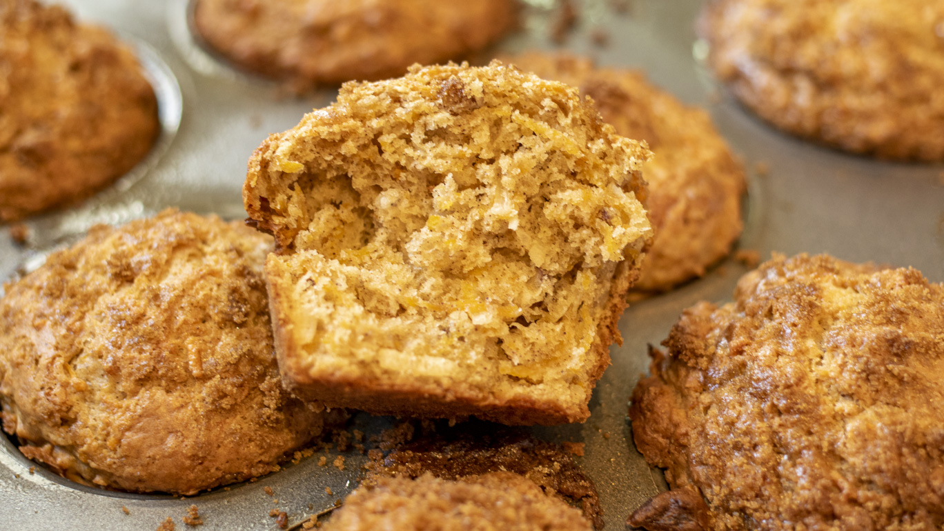 Ginger Butternut Squash Muffins
