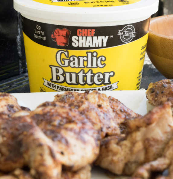 chef shamy garlic butter for chicken