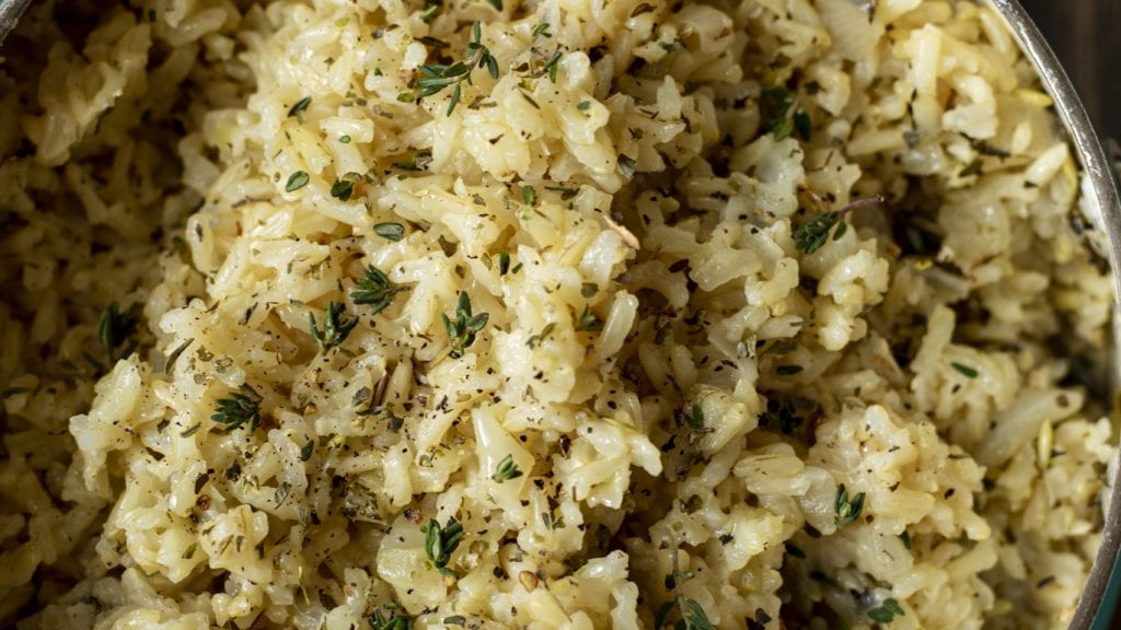 Garlic Butter Seasoned Rice