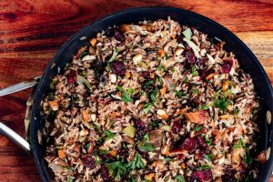 Thanksgiving Wild Rice Pilaf